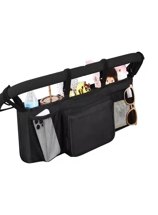 LinaLife Double Baby Stroller Organizer With 2 Cooler Pockets- For Bob Duallie And Baby Jogger City Mini GT2,Double Stroller Systems - Image 1